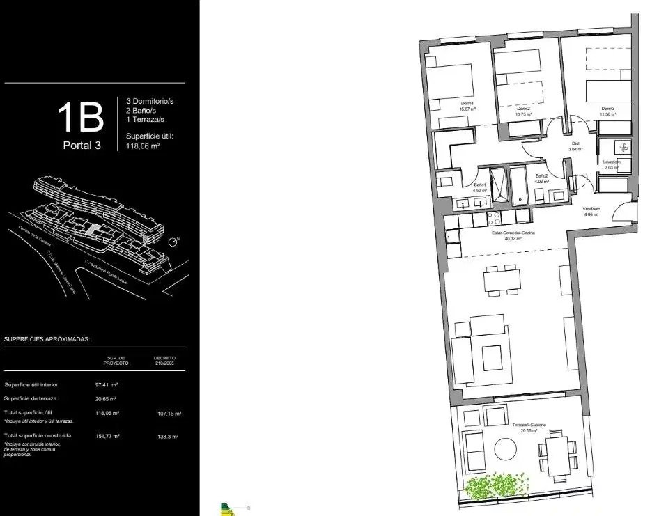 3-Bedroom, 2-Bathroom Apartment in Prestigious Torremolinos Complex with Panoramic Terraces