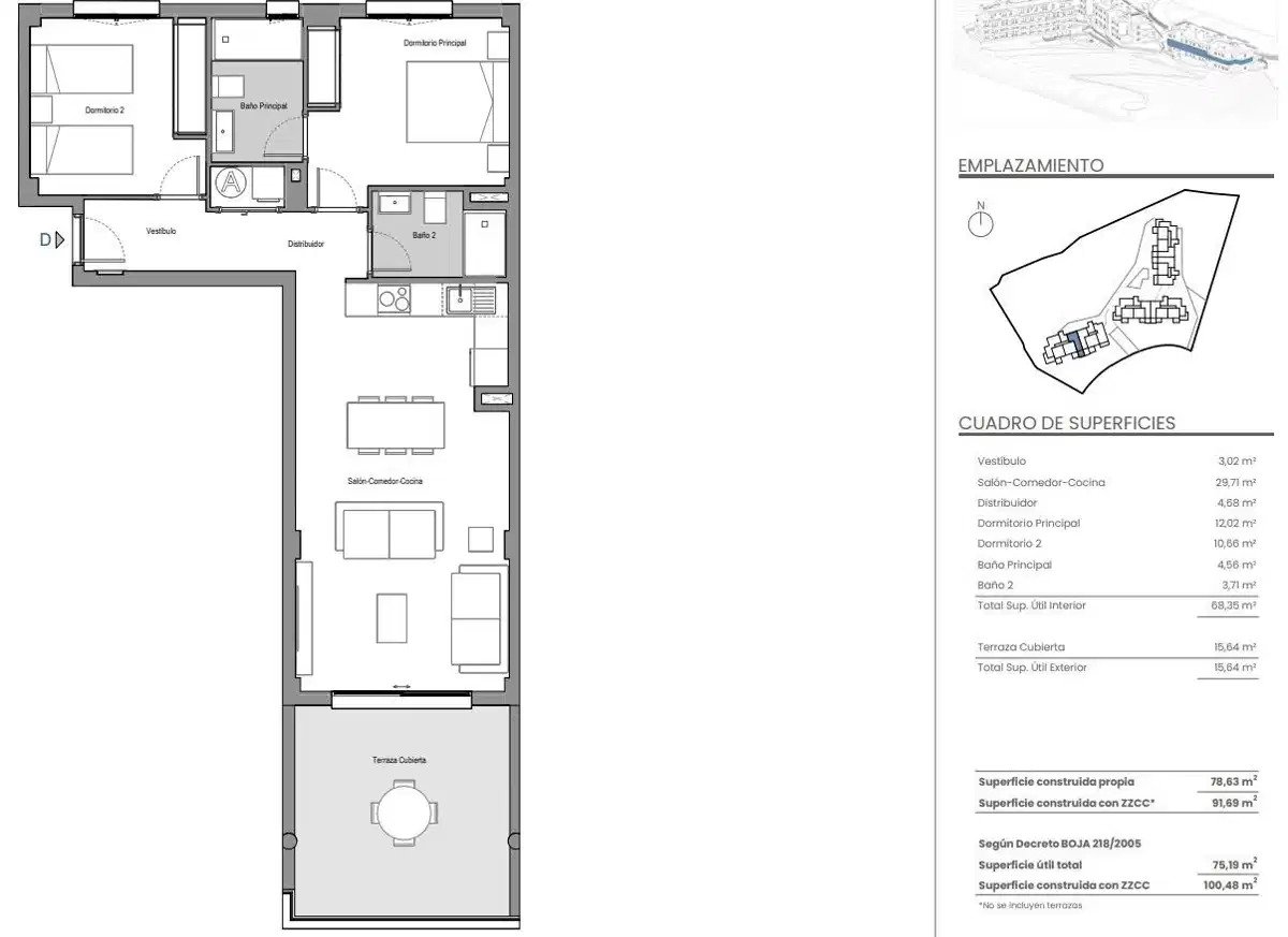 2-Bedroom, 2-Bathroom Apartment with Panoramic Sea and Mountain Views in Mijas