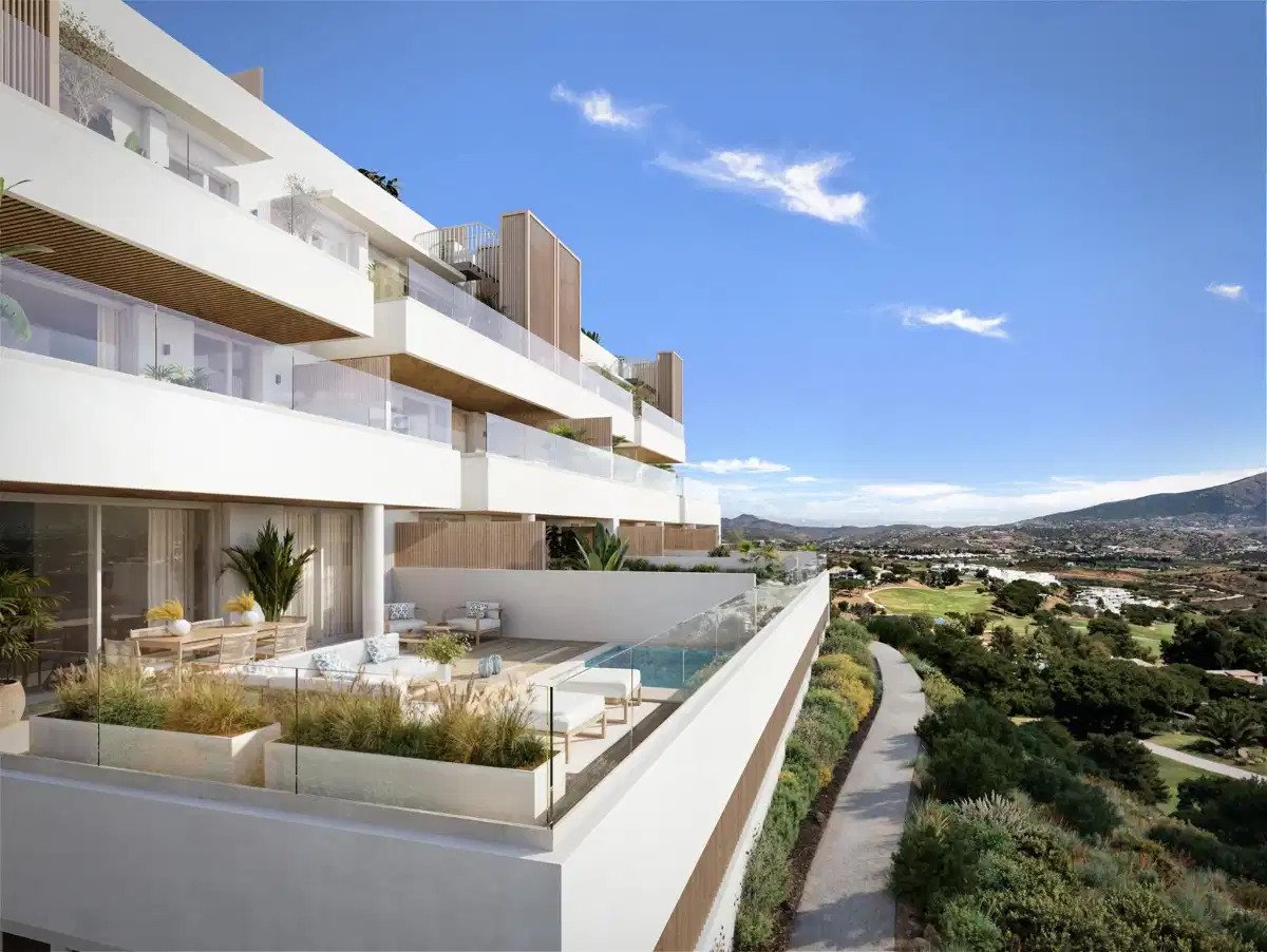 2-Bedroom, 2-Bathroom Penthouse with Panoramic Sea and Golf Views in La Cala de Mijas