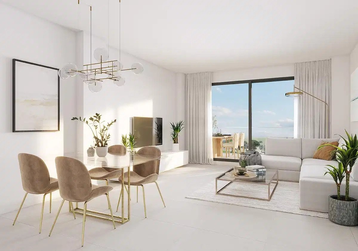 3-Bedroom, 2-Bathroom Penthouse with Panoramic Sea and Golf Views in Casares