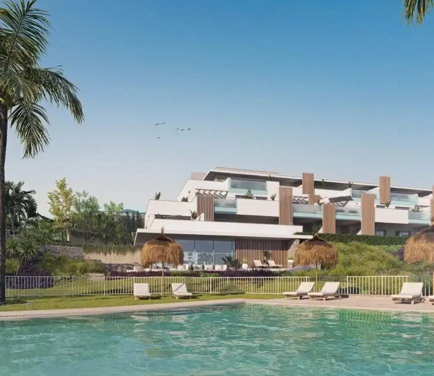 3-Bedroom, 2-Bathroom Penthouse with Panoramic Sea and Golf Views in Casares