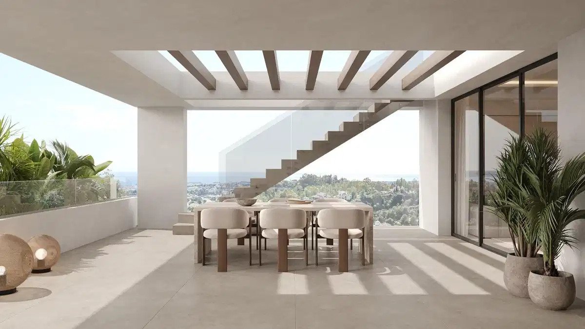 3-Bedroom, 2-Bathroom Luxury New Build Penthouse in Estepona 400m from the Beach