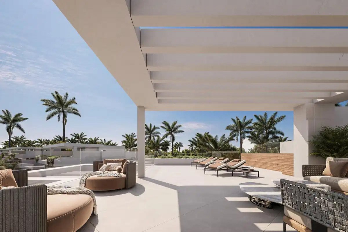 3-Bedroom, 2-Bathroom Luxury New Build Penthouse in Estepona 400m from the Beach