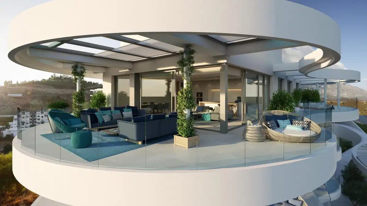 2-Bedroom, 2-Bathroom Apartment with Sea and Mountain Views in Marbella-Benahavís Hills