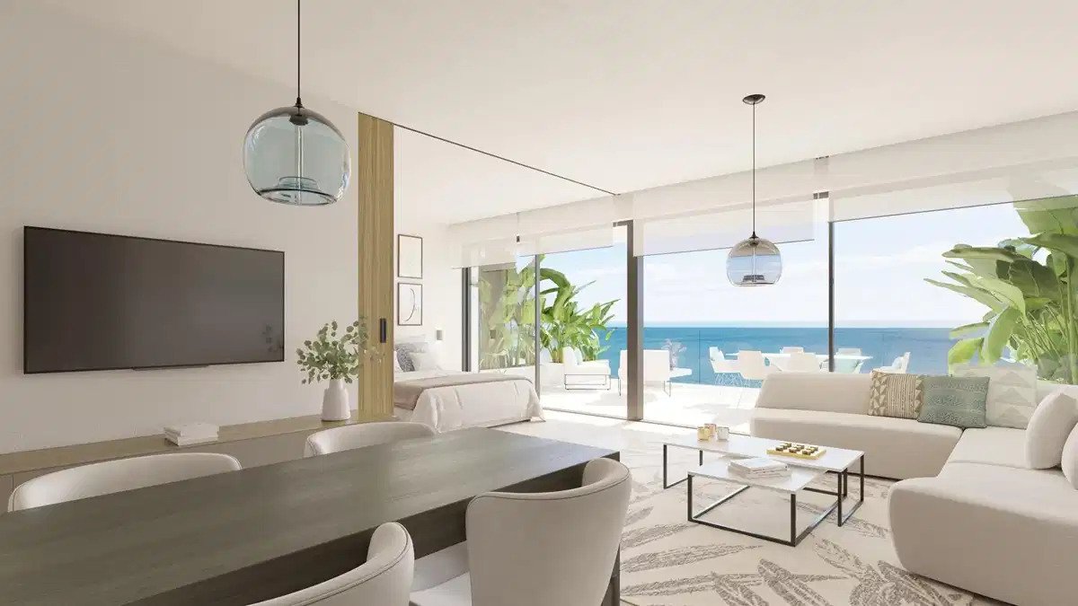 4-Bedroom, 3-Bathroom Penthouse with Panoramic Sea Views in El Higuerón