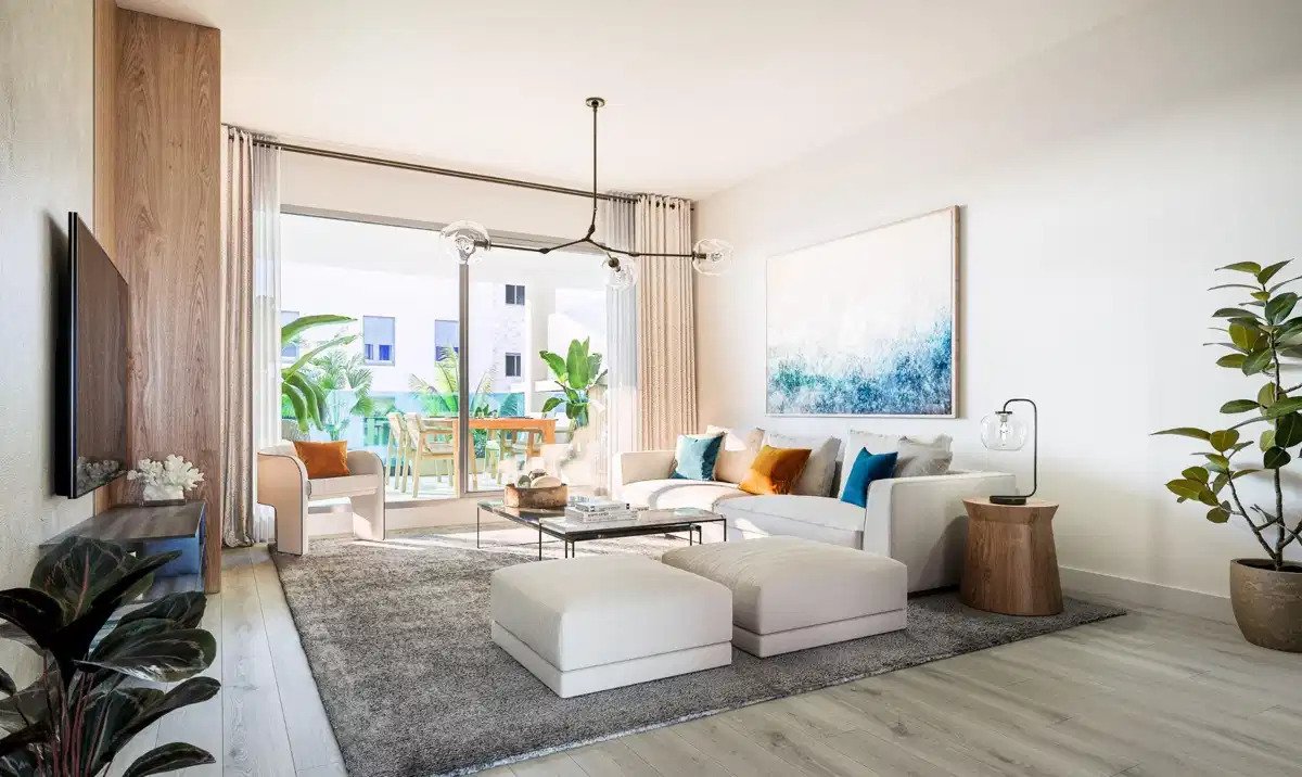 3-Bedroom, 3-Bathroom Penthouse with Spacious Terrace and Garage in Gated Complex