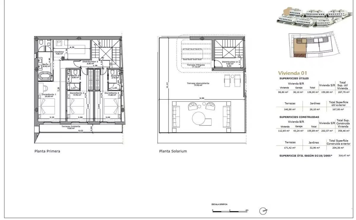 4-Bedroom, 4-Bathroom Semidetached Home in Boutique El Paraiso Complex