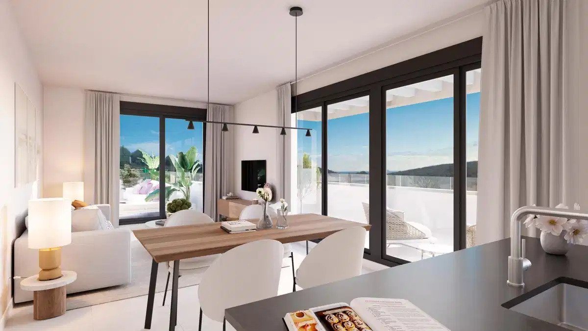 3-Bedroom, 2-Bathroom Ground Floor Apartment in Casares Costa with Spacious Terraces