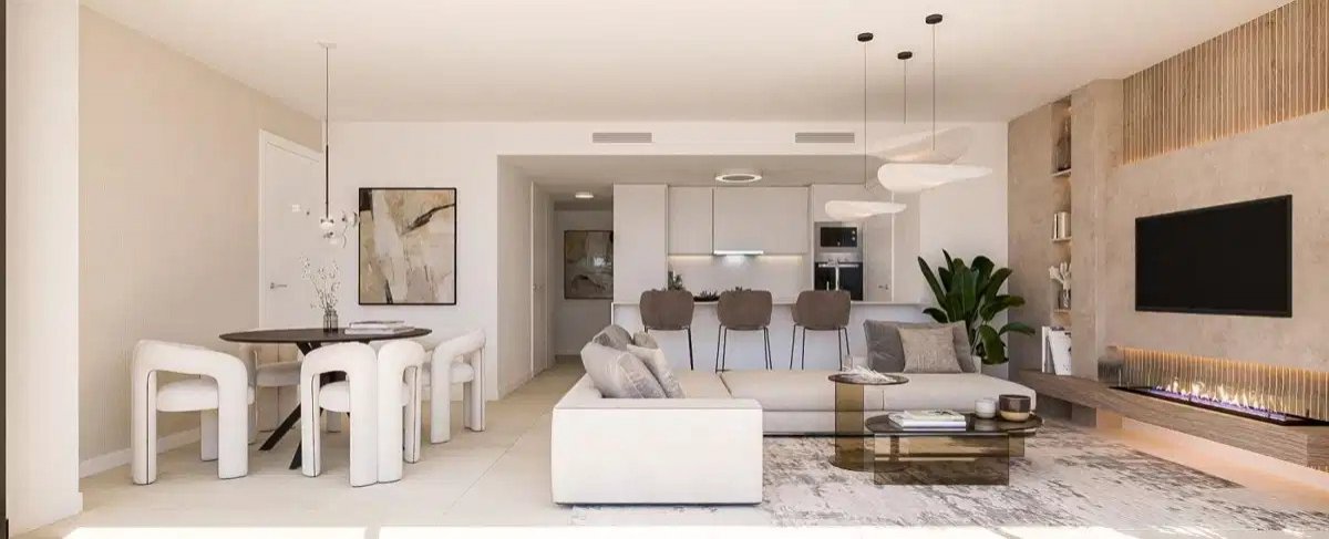 4-Bedroom, 3-Bathroom Penthouse with Resort-Style Amenities in Estepona