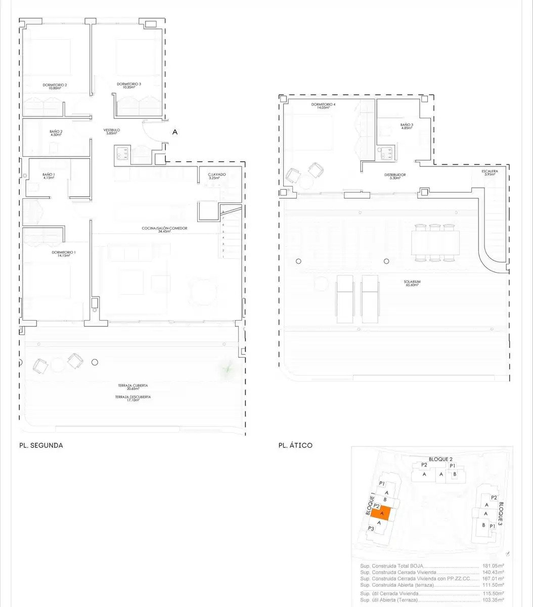 4-Bedroom, 3-Bathroom Penthouse with Resort-Style Amenities in Estepona