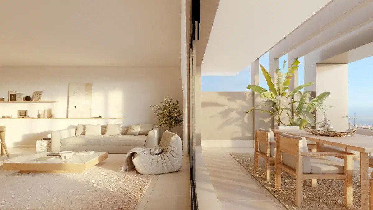 3-Bedroom, 2-Bathroom Ground Floor Apartment with Panoramic Sea Views in Estepona