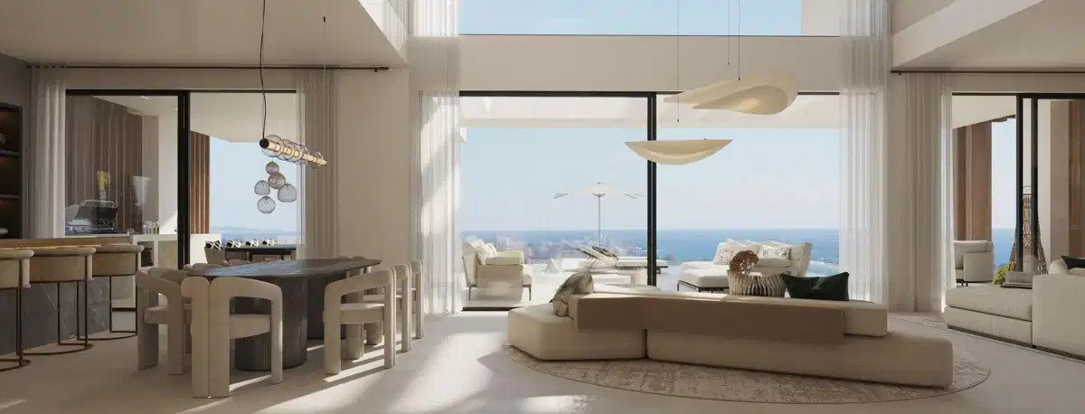 3-Bedroom, 3-Bathroom Luxury Villa with Panoramic Mediterranean Views near Estepona
