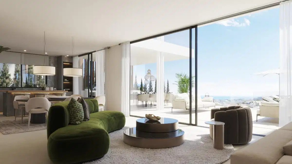 3-Bedroom, 3-Bathroom Luxury Villa with Panoramic Mediterranean Views near Estepona