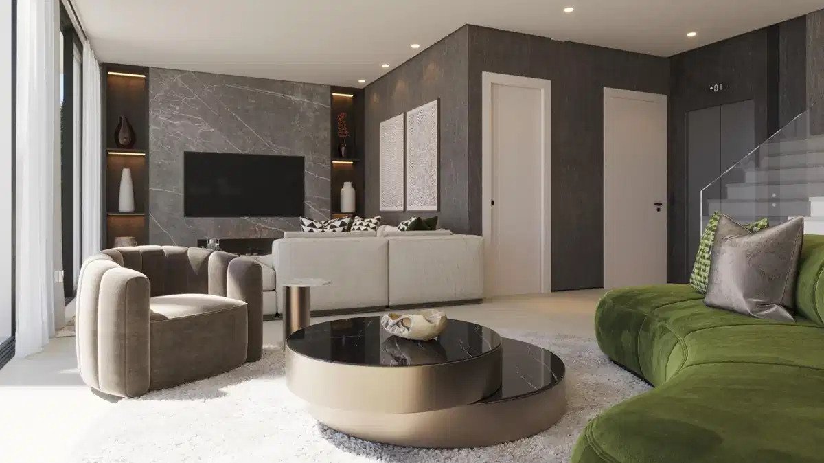 3-Bedroom, 3-Bathroom Luxury Villa with Panoramic Mediterranean Views near Estepona