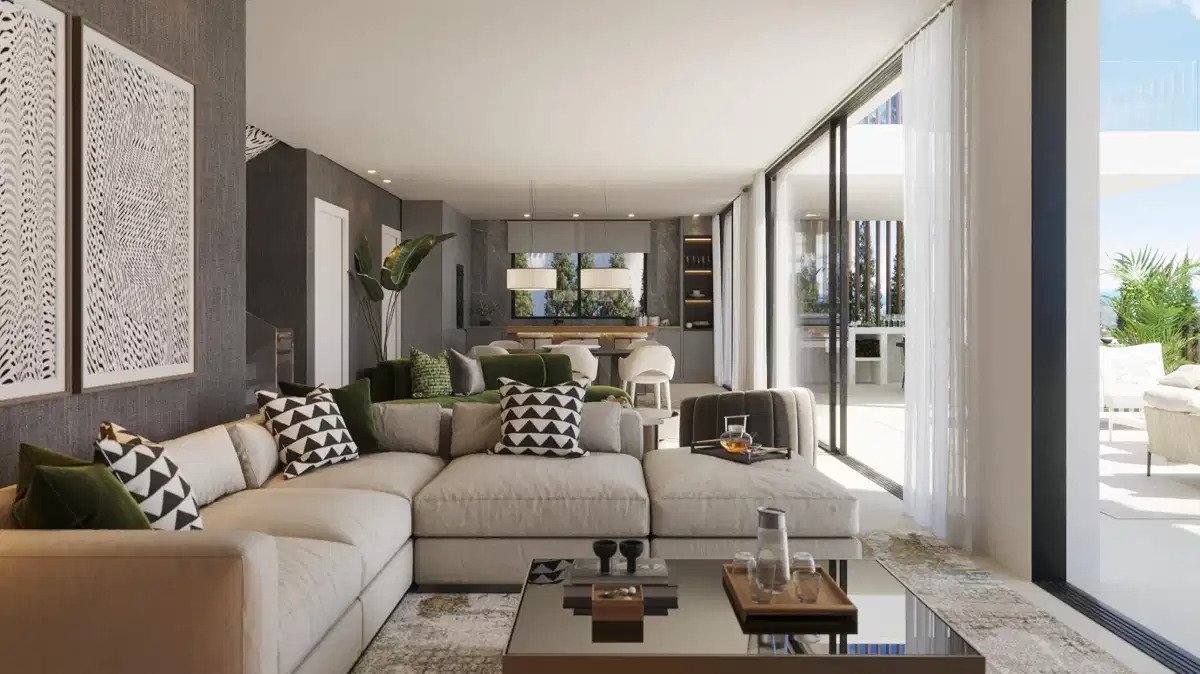 3-Bedroom, 3-Bathroom Luxury Villa with Panoramic Mediterranean Views near Estepona