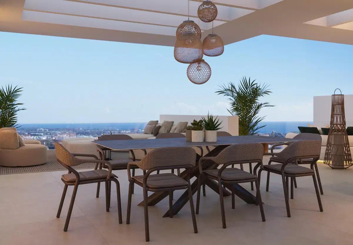 3-Bedroom, 3-Bathroom Luxury Villa with Panoramic Mediterranean Views near Estepona