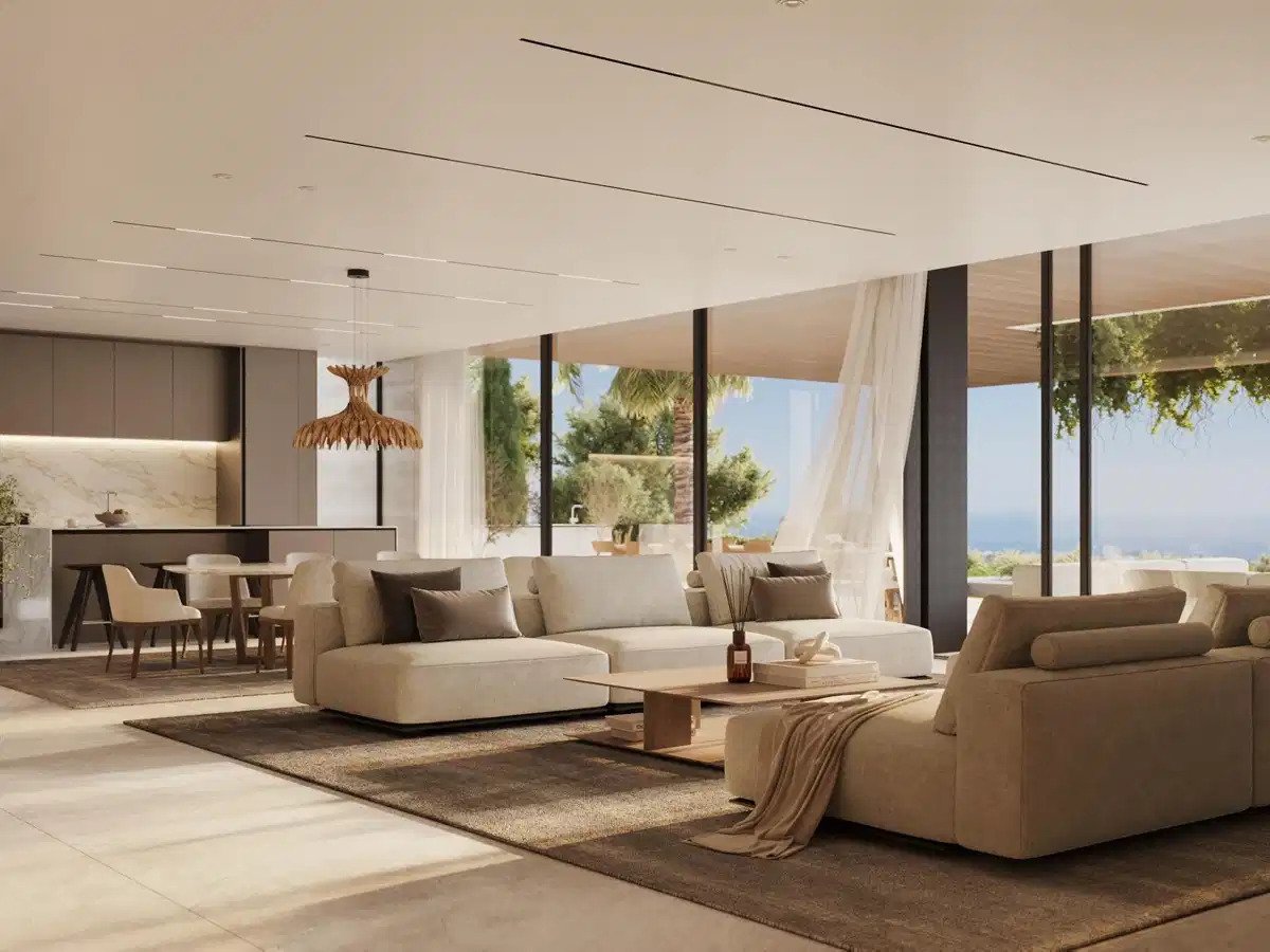 5-Bedroom, 5-Bathroom Luxury Villas with Sea View in Benahavís