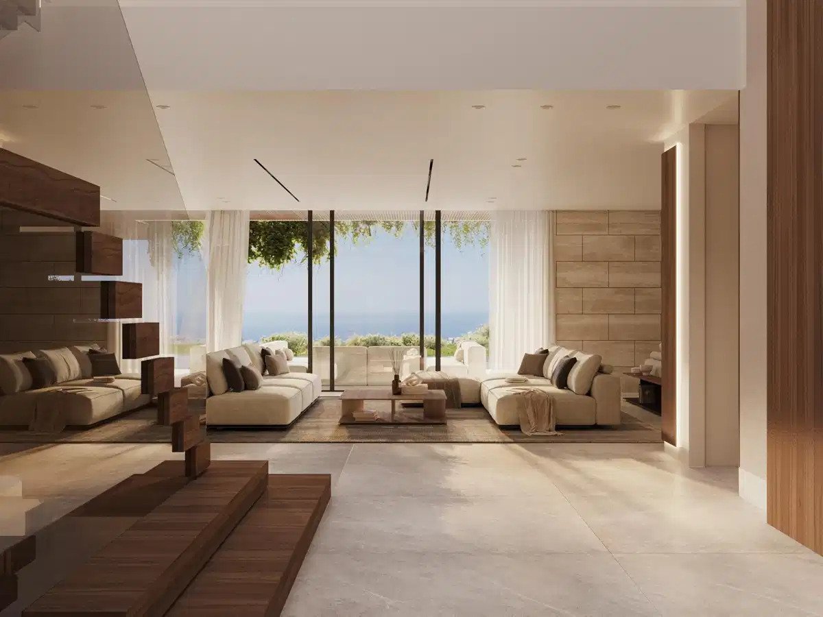 5-Bedroom, 5-Bathroom Luxury Villas with Sea View in Benahavís