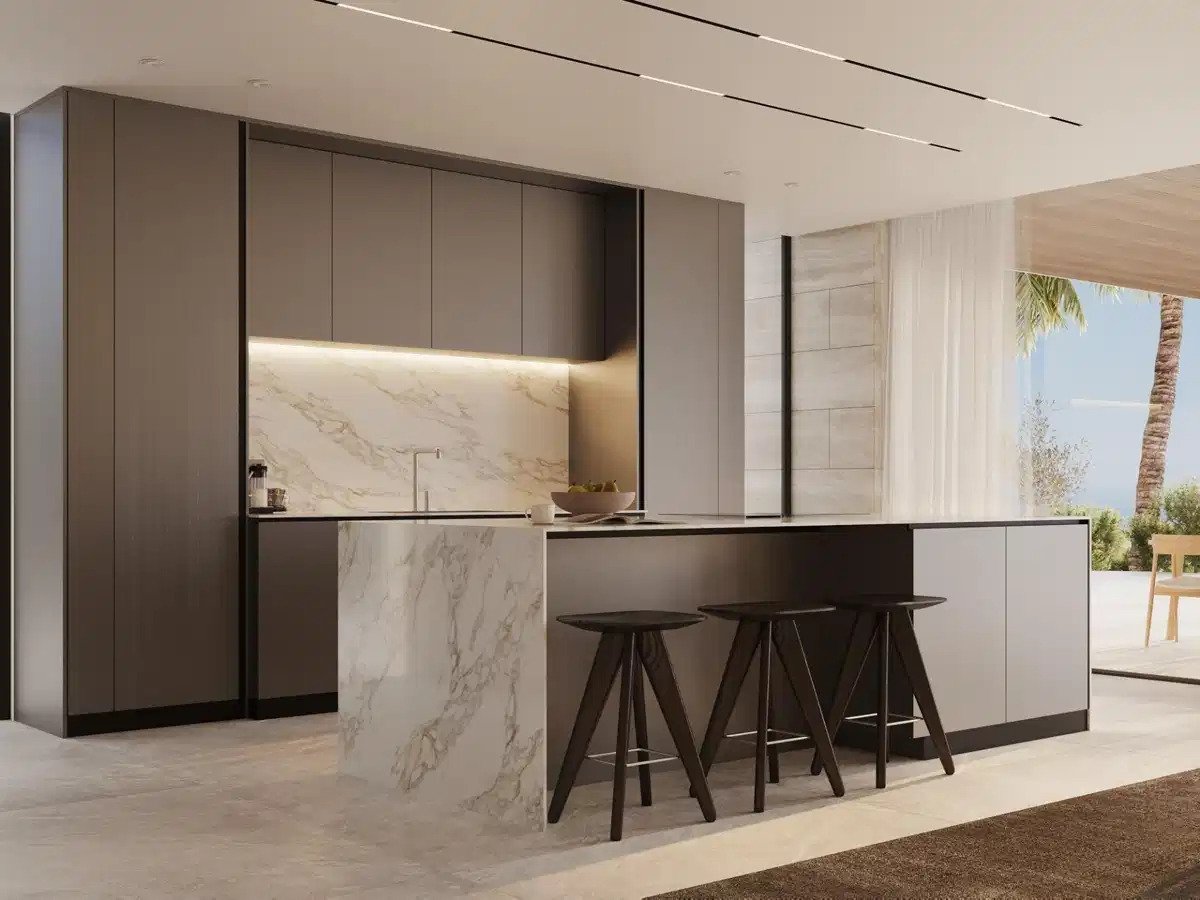 5-Bedroom, 5-Bathroom Luxury Villas with Sea View in Benahavís