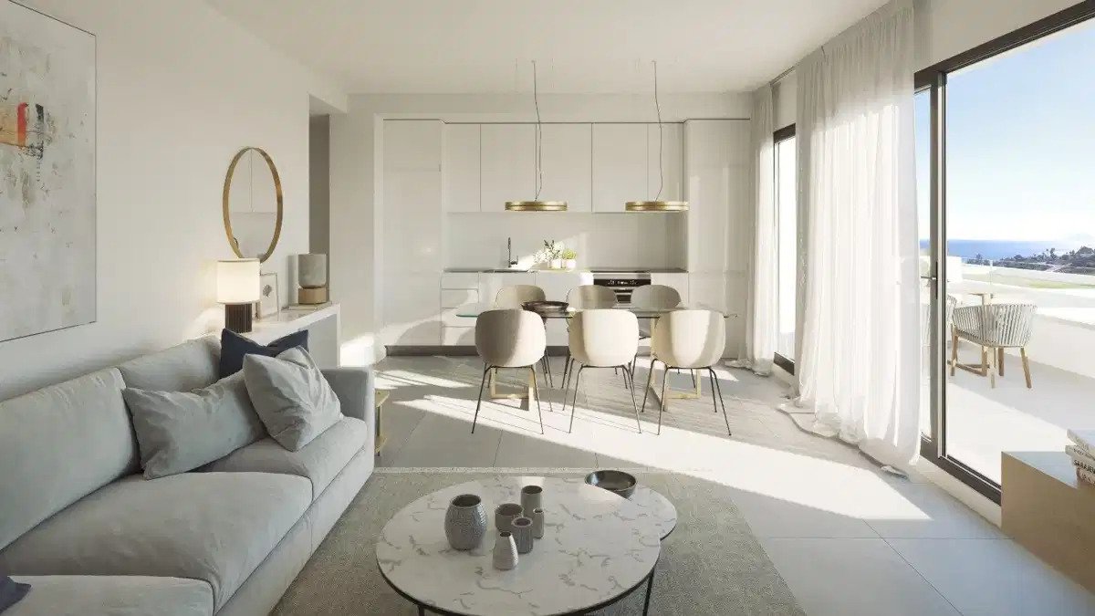 4-Bedroom, 3-Bathroom Townhouse with Sea Views and Spacious Terraces in Manilva