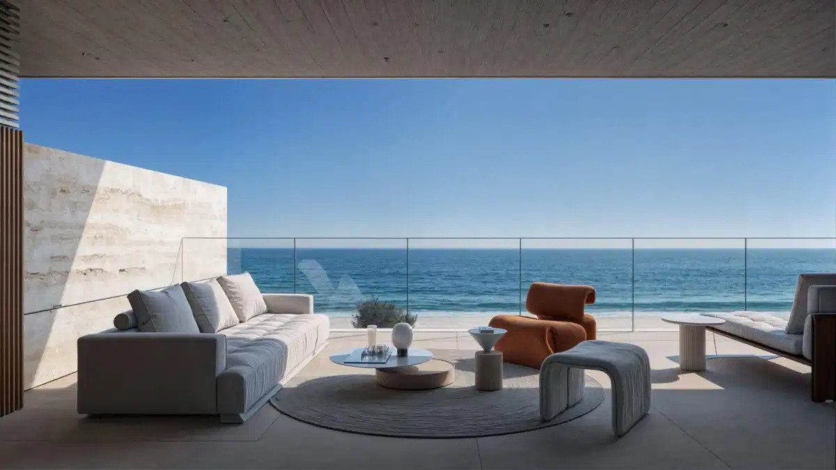 3-Bedroom, 2-Bathroom Penthouse Beachfront Oasis in Manilva with Panoramic Sea Views