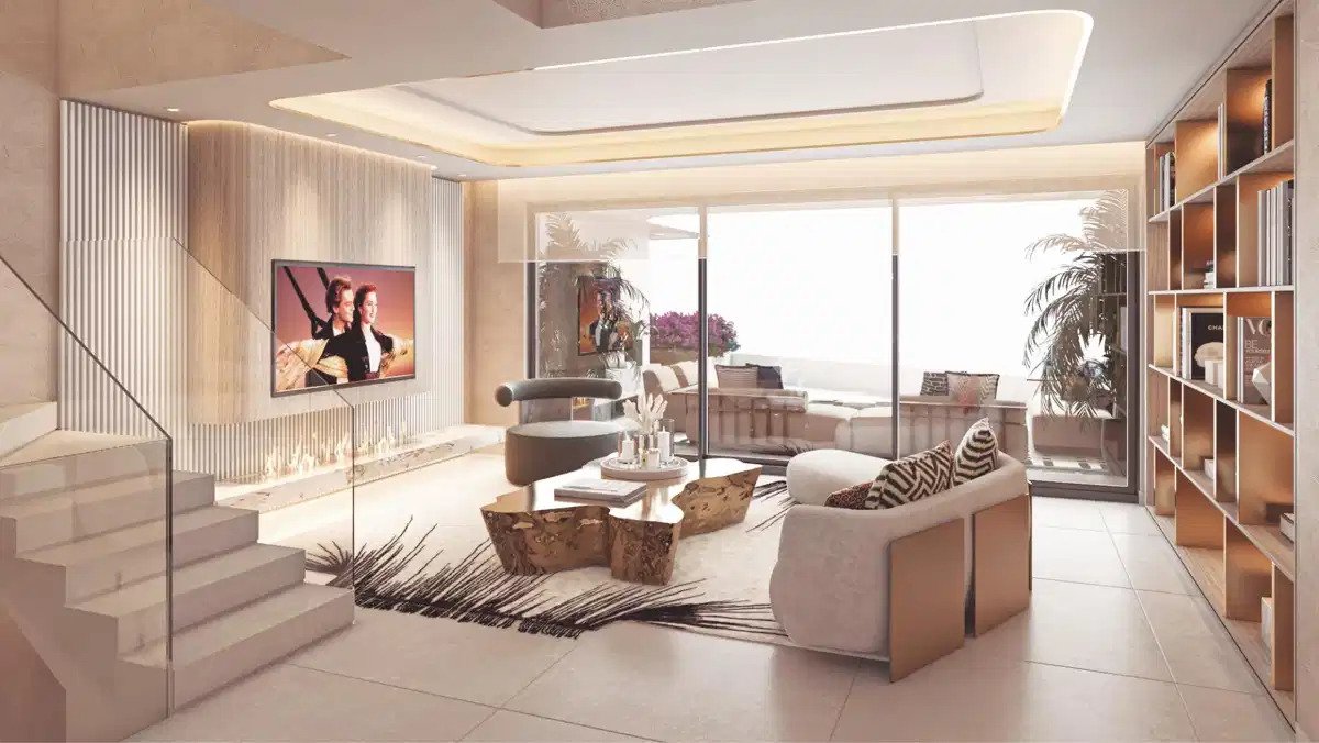 4-Bedroom, 4-Bathroom Semidetached Home in Exclusive Beachfront Complex Near Marbella