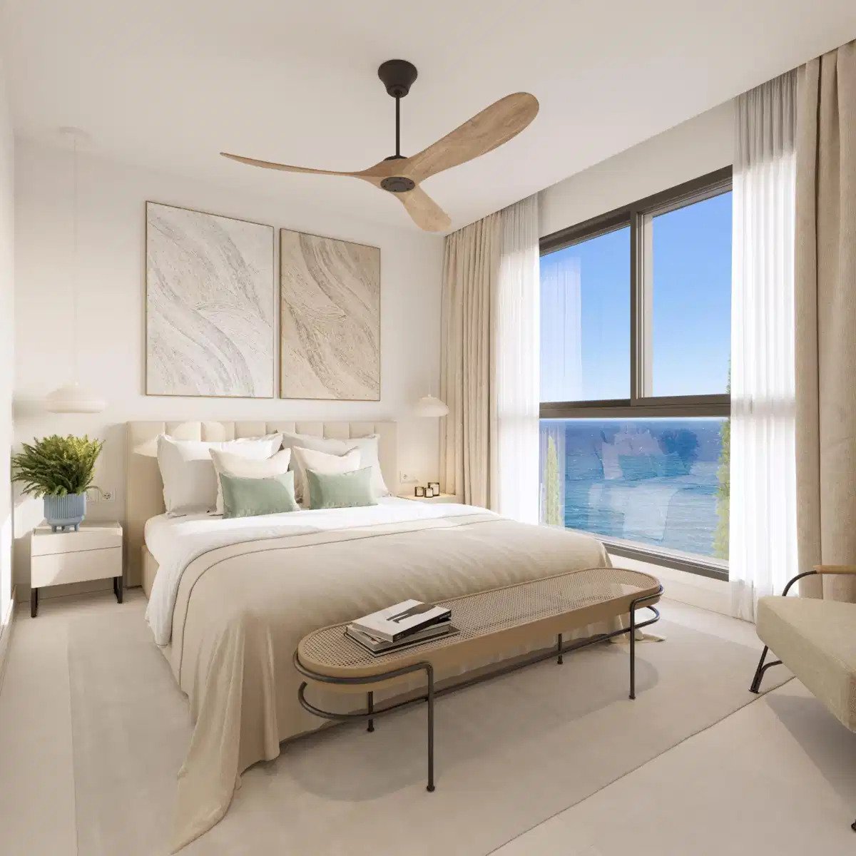 4-Bedroom, 2-Bathroom Semi-Detached Homes with Panoramic Sea Views in Castillo de Lagos