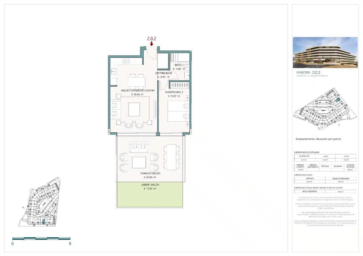 1-Bedroom, 1-Bathroom Ground Floor Apartment with Sea Views in Estepona’s Las Mesas
