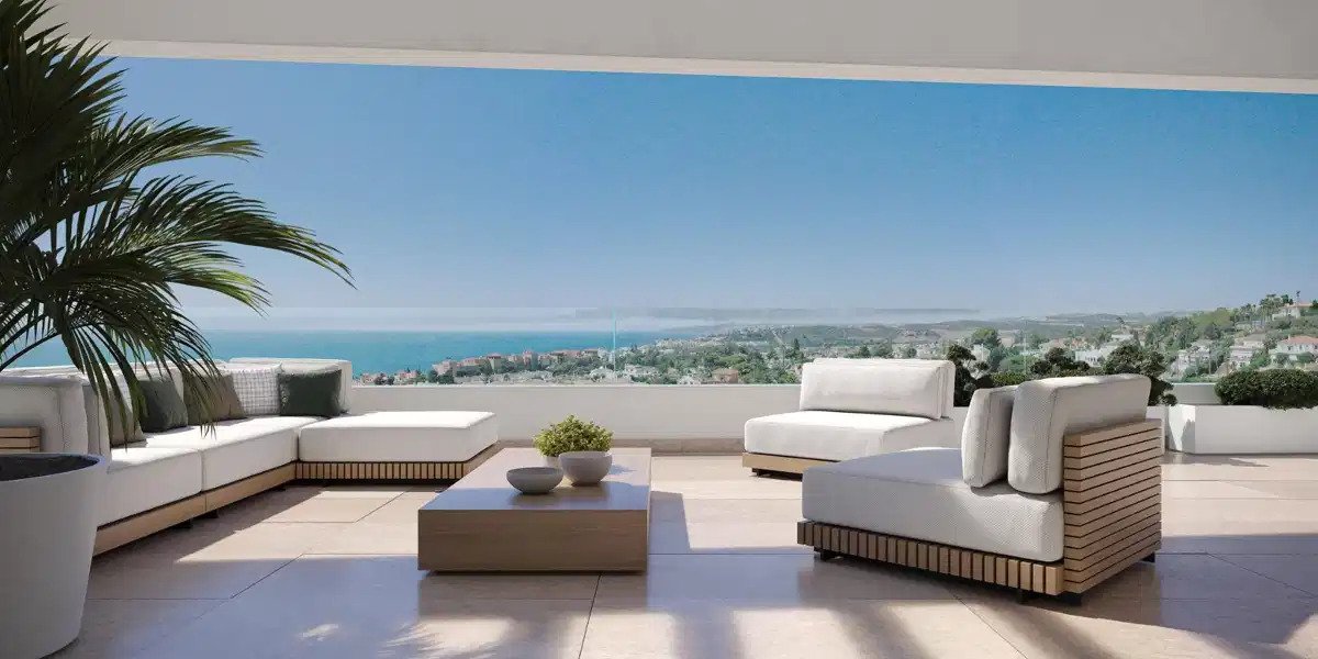 3-Bedroom, 2-Bathroom Luxury Apartments with Sea Views and Exceptional Amenities in Estepona