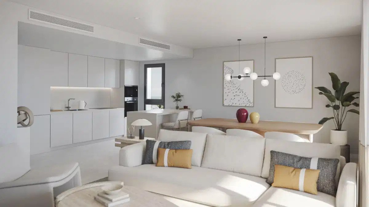 3-Bedroom, 2-Bathroom Luxury Apartments with Sea Views and Exceptional Amenities in Estepona