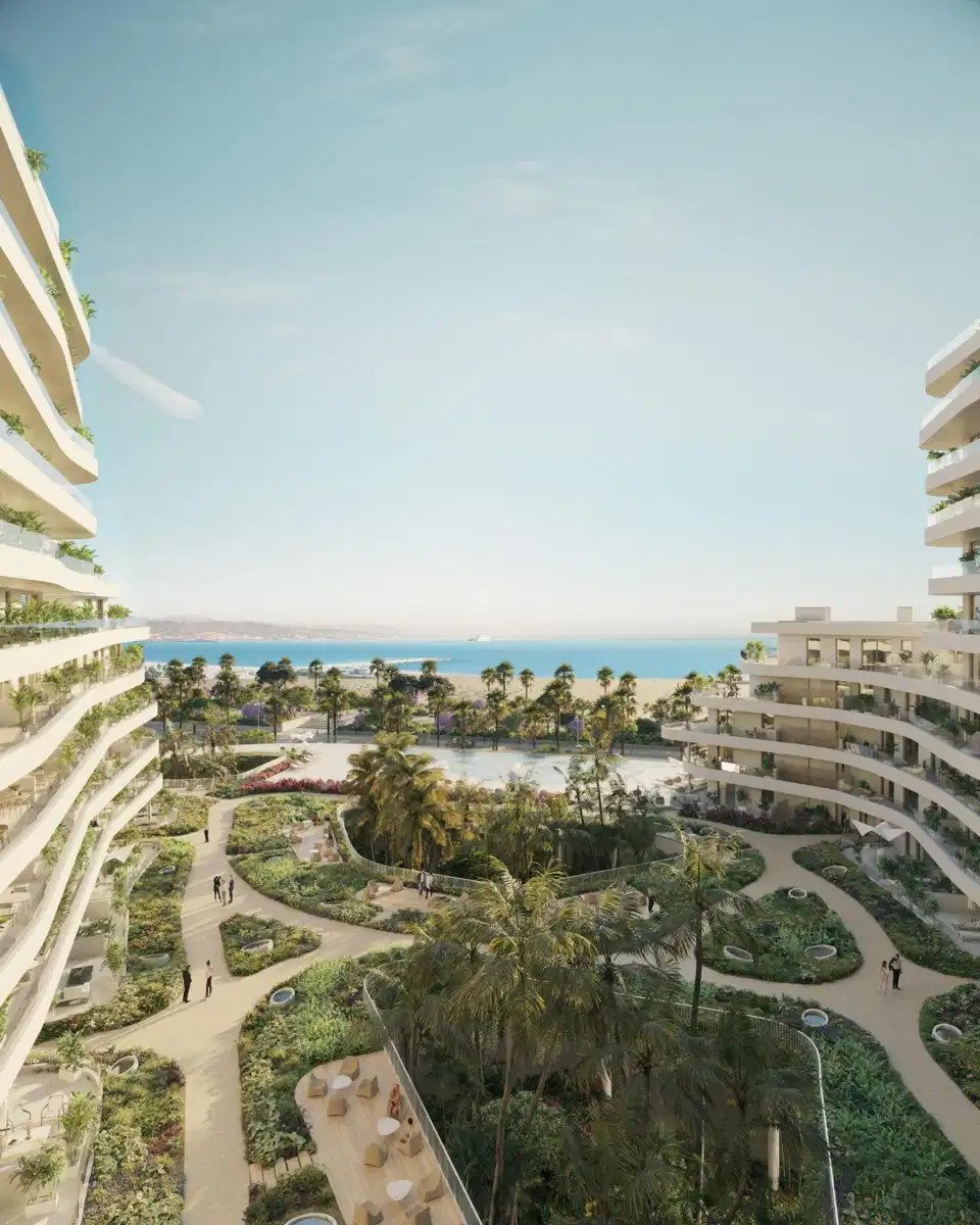 3-Bedroom, 2-Bathroom Luxury Beachfront Ground Floor Apartment with Panoramic Sea Views in Málaga