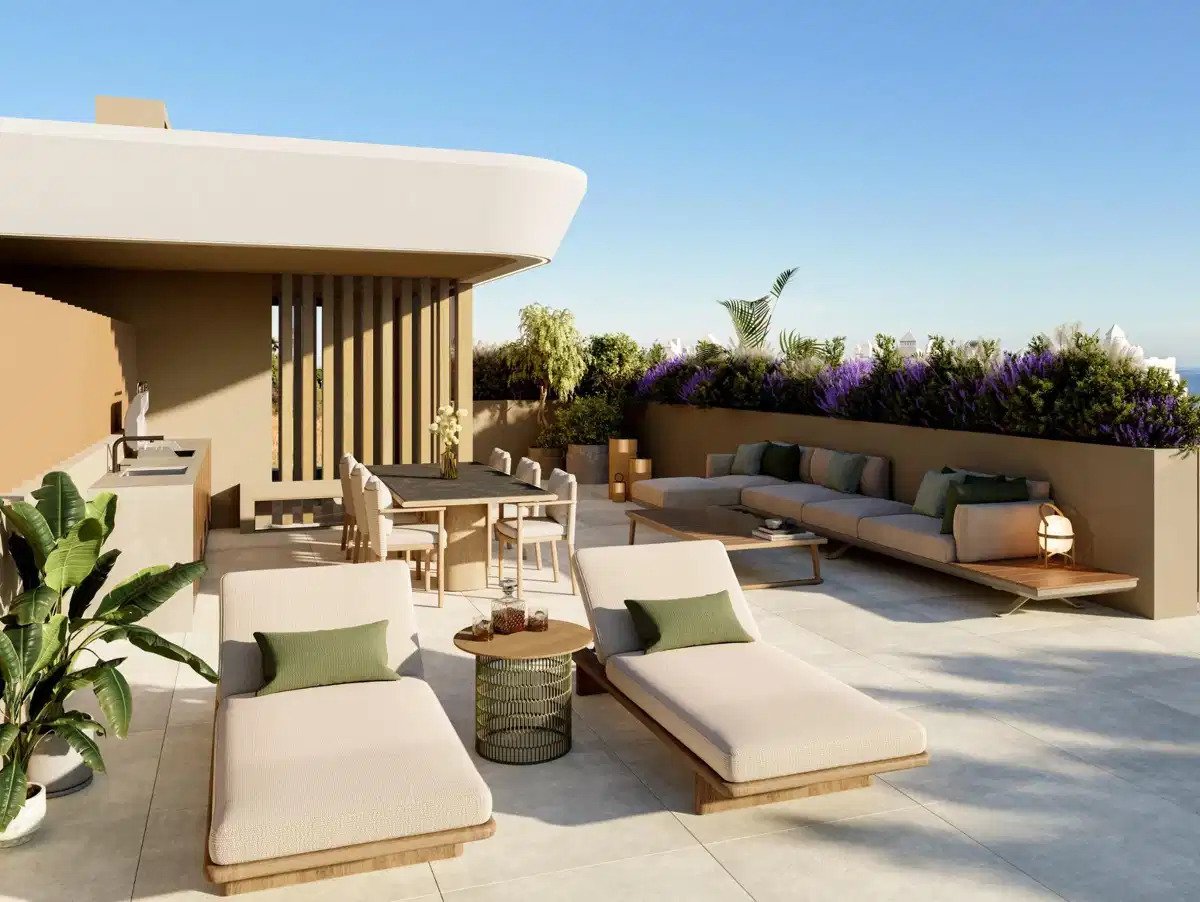 3-Bedroom, 3-Bathroom Contemporary Semi Detached Villas Near the Sea in Seghers Estepona