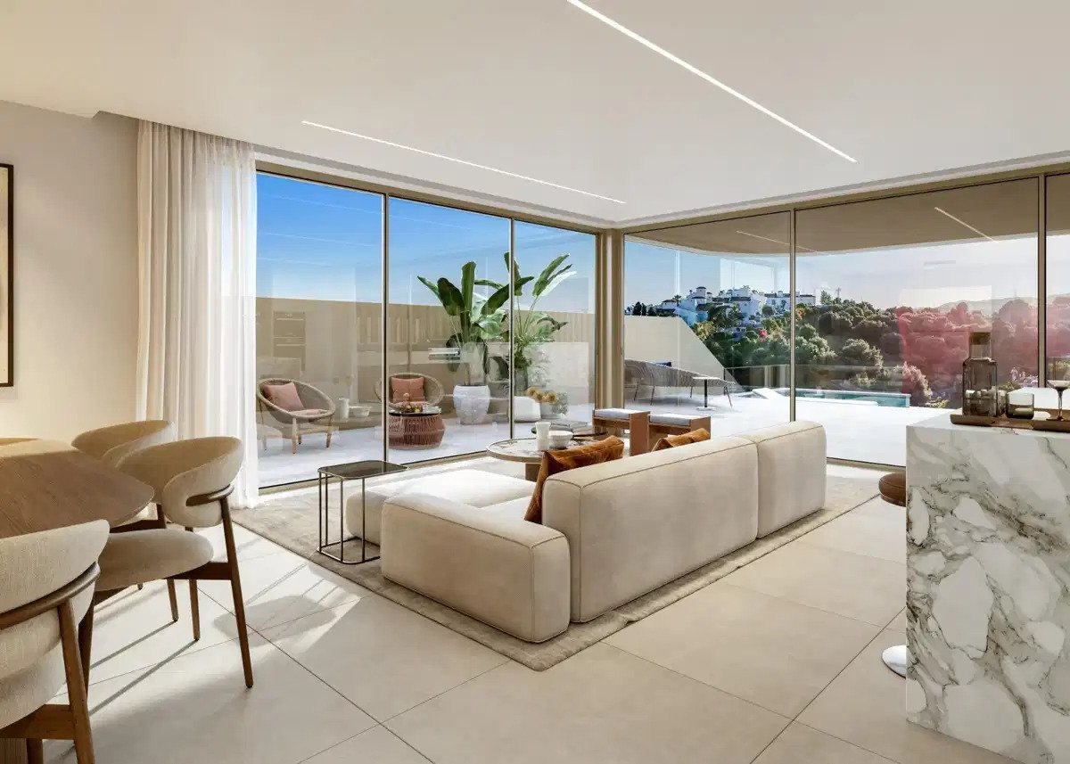 3-Bedroom, 3-Bathroom Contemporary Semi Detached Villas Near the Sea in Seghers Estepona
