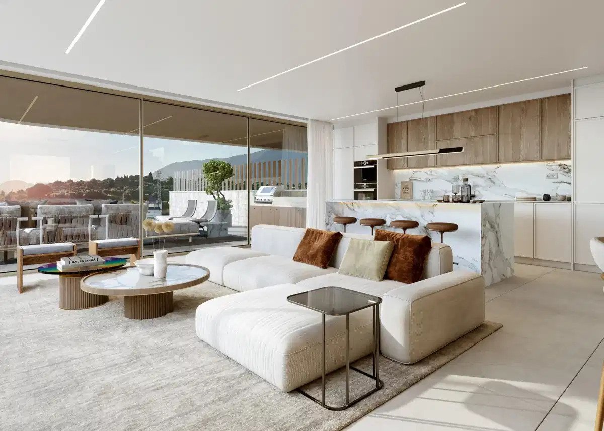3-Bedroom, 3-Bathroom Contemporary Semi Detached Villas Near the Sea in Seghers Estepona