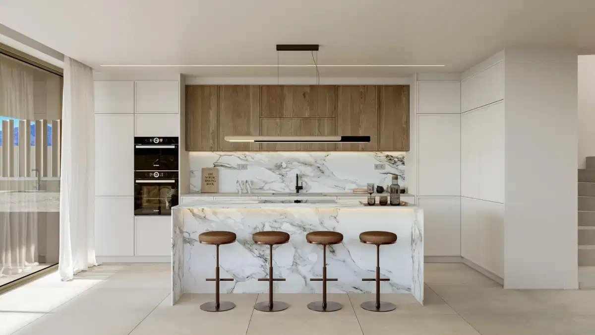 3-Bedroom, 3-Bathroom Contemporary Semi Detached Villas Near the Sea in Seghers Estepona