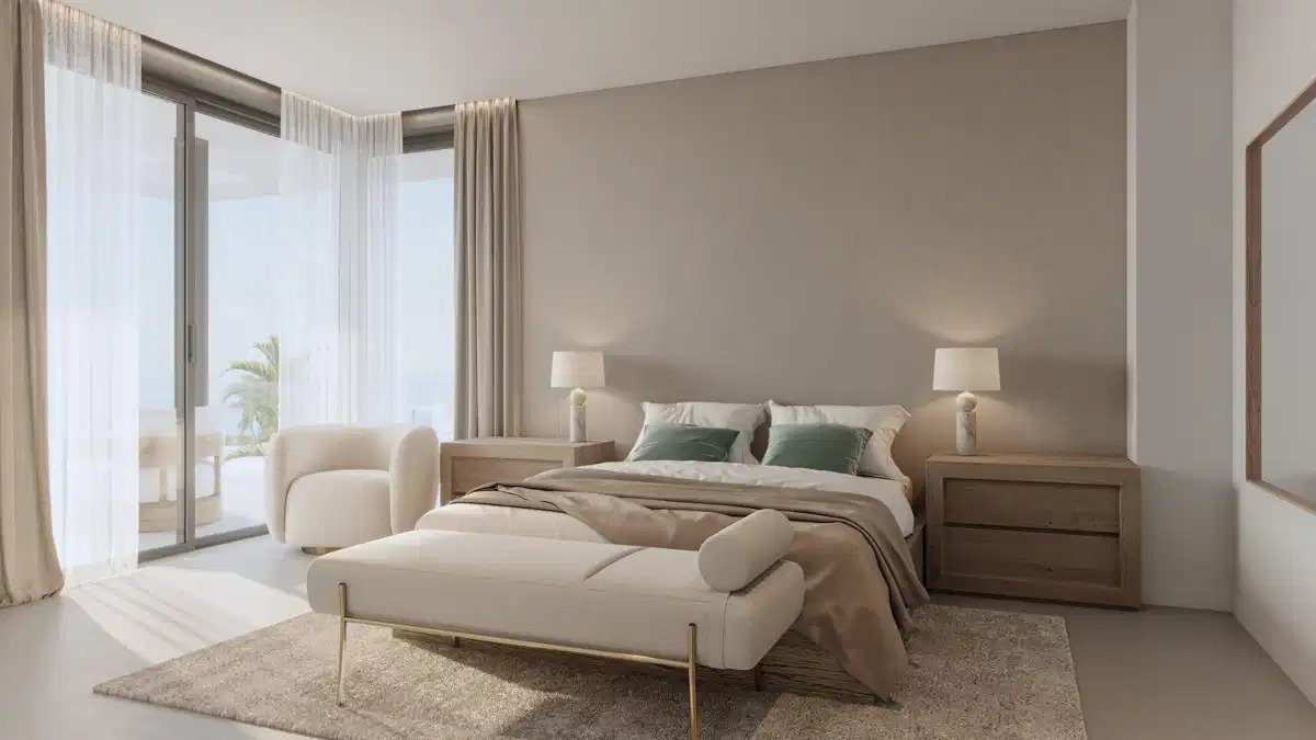 5-Bedroom, 5-Bathroom Semidetached Home with Sea and Golf Views in Marbella East