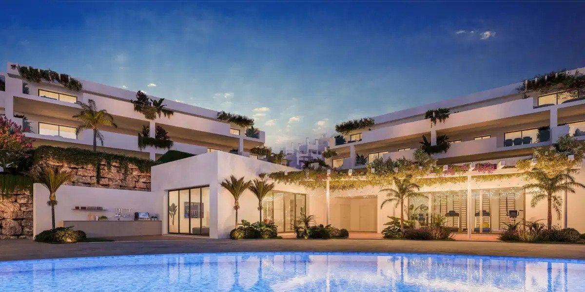 3-Bedroom, 2-Bathroom Penthouse with Panoramic Golf, Sea, and Mountain Views in Casares