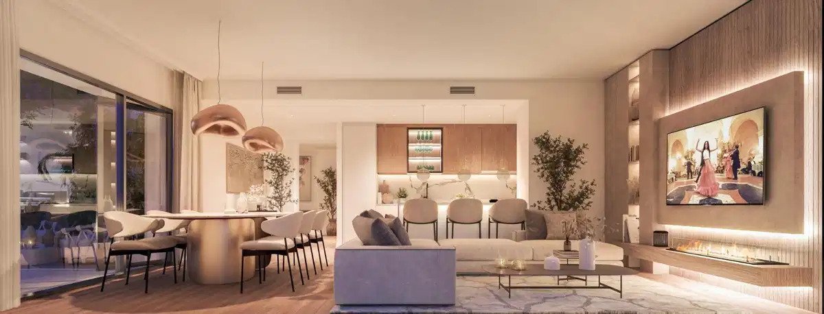 3-Bedroom, 2-Bathroom Penthouse with Panoramic Golf, Sea, and Mountain Views in Casares