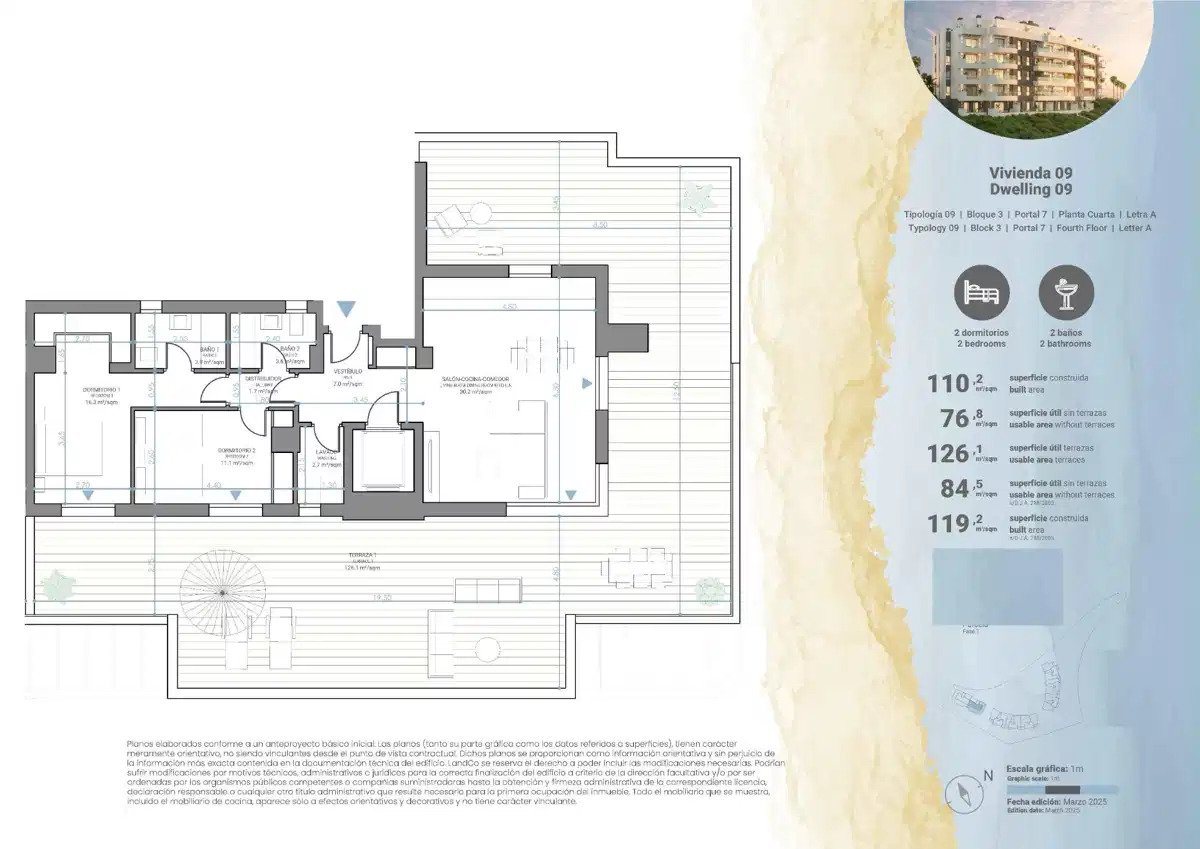 2-Bedroom, 2-Bathroom Apartment with Panoramic Terraces and Resort-Style Amenities in Mijas