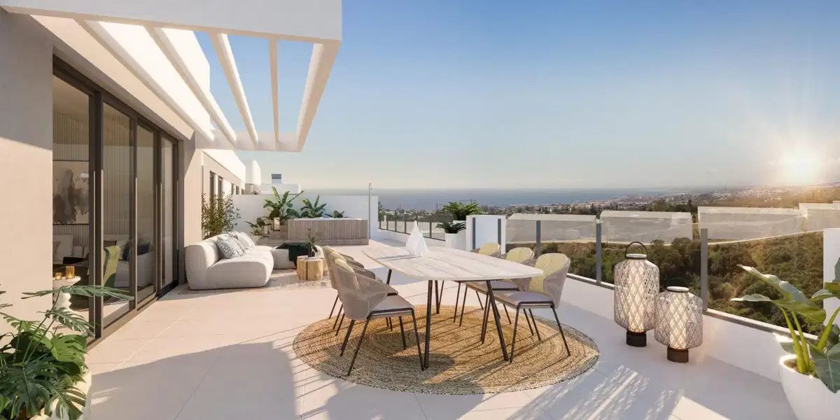 3-Bedroom, 2-Bathroom Modern Apartment with Spacious Terraces and Exceptional Amenities in Marbella
