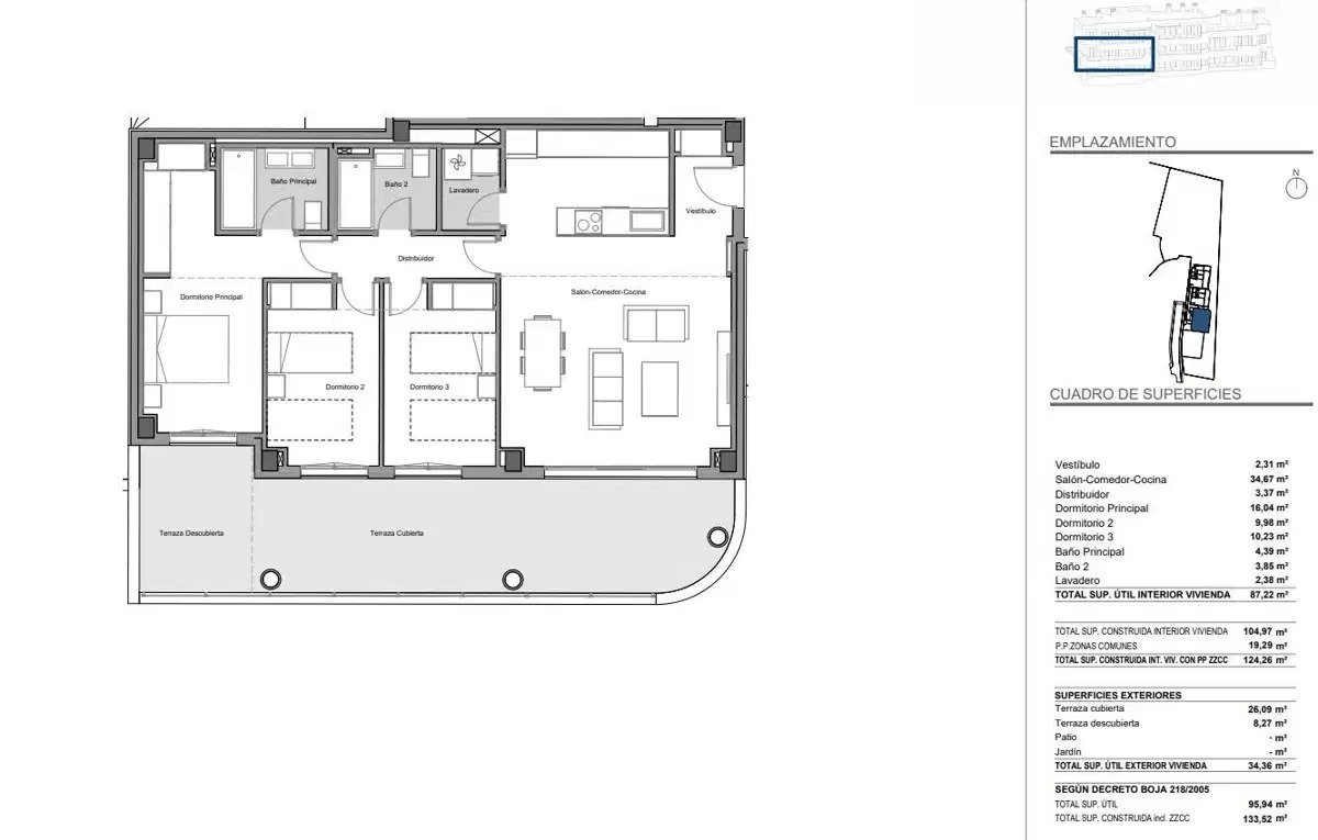 3-Bedroom, 2-Bathroom Modern Apartment with Spacious Terraces and Exceptional Amenities in Marbella