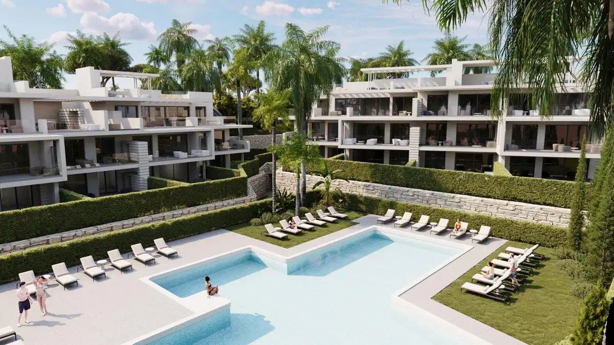 2-Bedroom, 2-Bathroom Modern Ground Floor Apartment with Expansive Terrace in Estepona