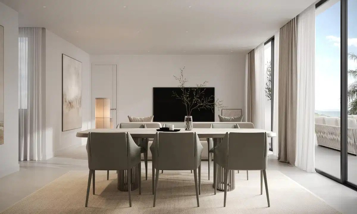 3-Bedroom, 2-Bathroom Penthouse with Expansive Terraces and Underground Parking in Estepona