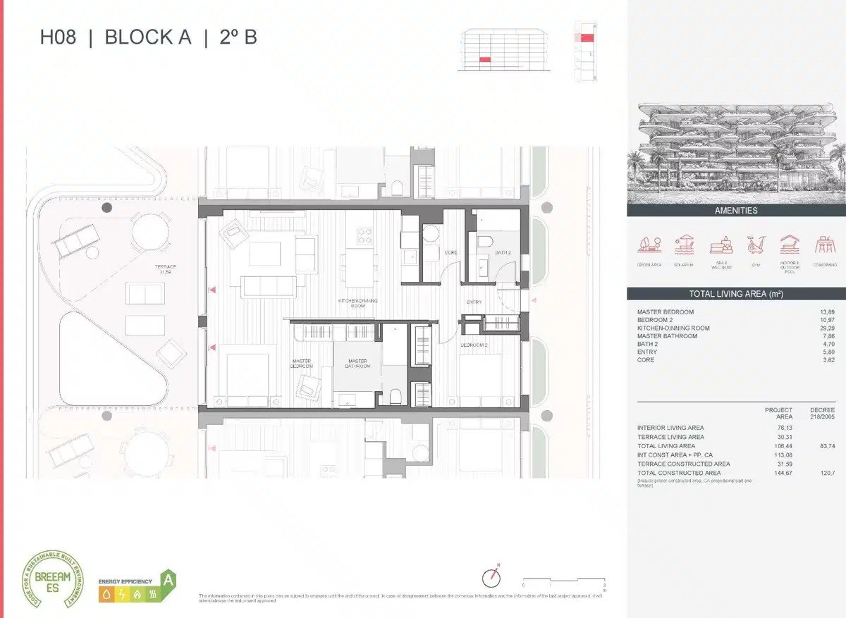 2-Bedroom, 2-Bathroom Luxury New Build Apartment in Fuengirola with Resort-Style Amenities