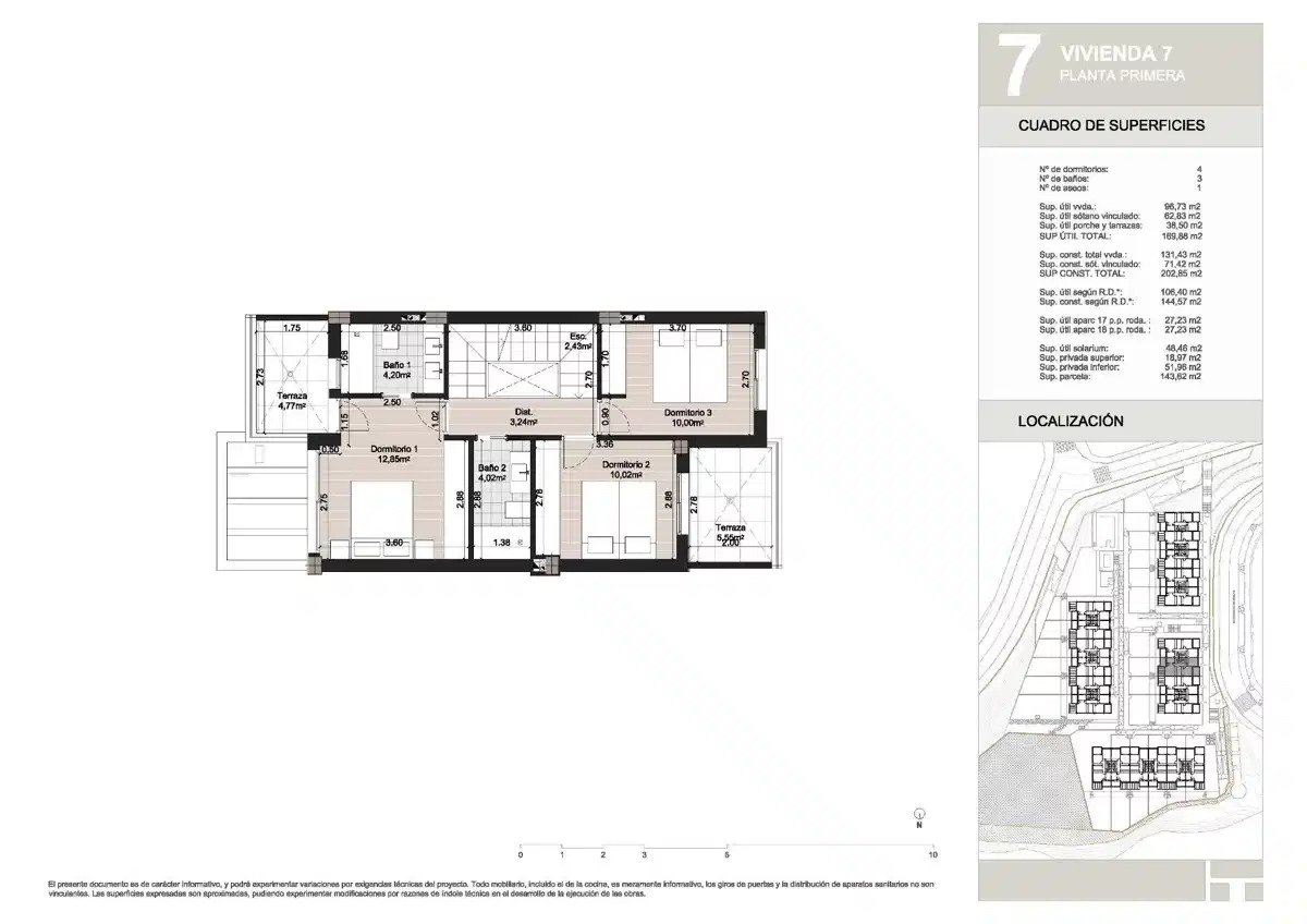 4-Bedroom, 3-Bathroom Townhouse Just 800m from the Beach in Torre del Mar