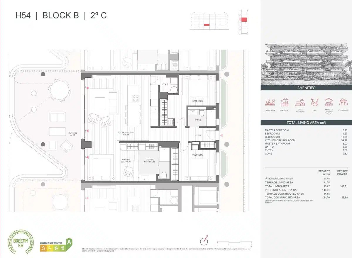 3-Bedroom, 2-Bathroom Luxury New Build Apartment in Fuengirola with Resort-Style Amenities