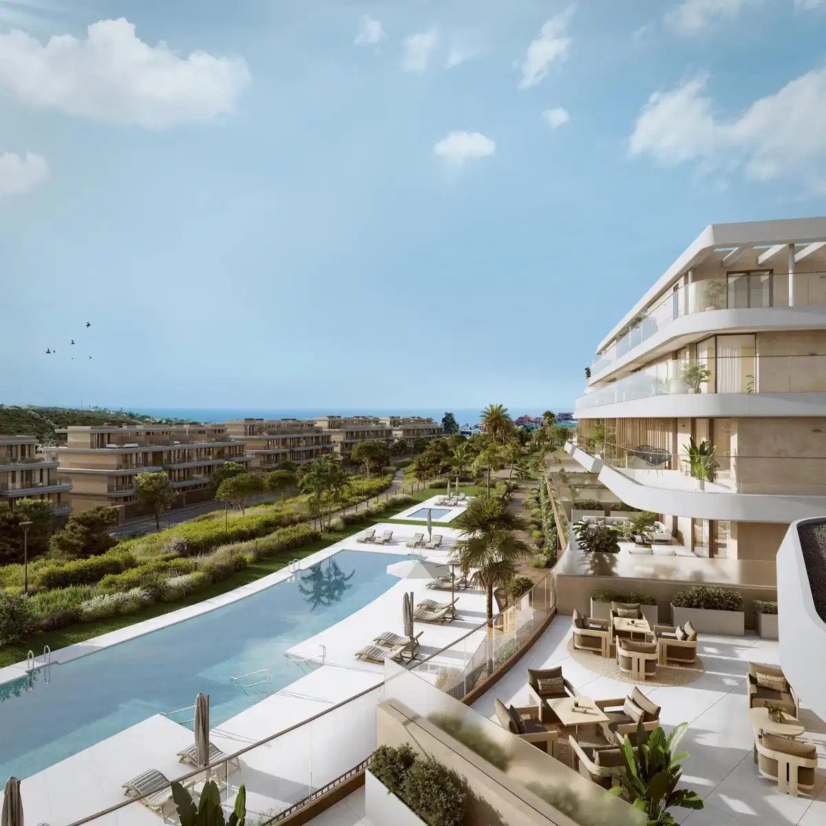 3-Bedroom, 2-Bathroom Ground Floor Apartment with Private Garden in Buenas Noches, Estepona
