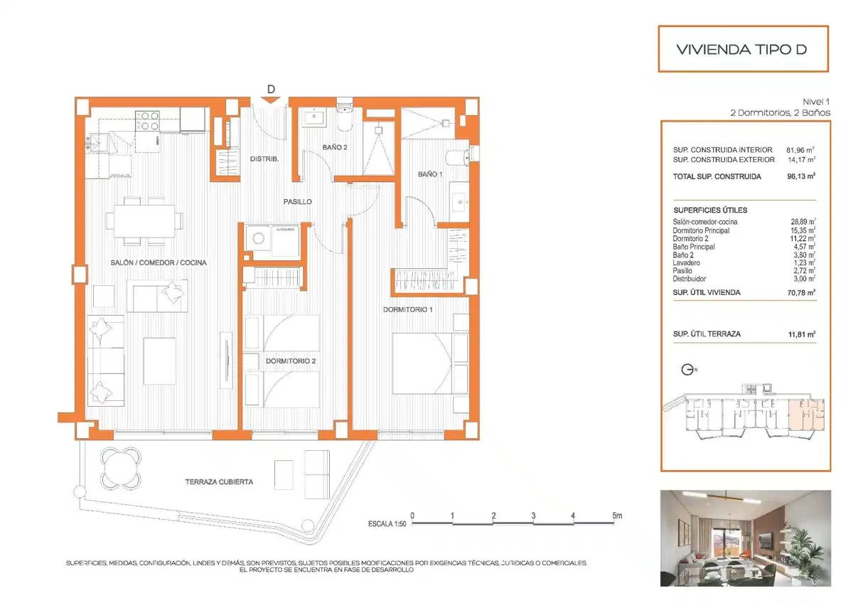 2-Bedroom, 2-Bathroom Apartment in Los Pacos, Fuengirola – Modern Living Near the Beach