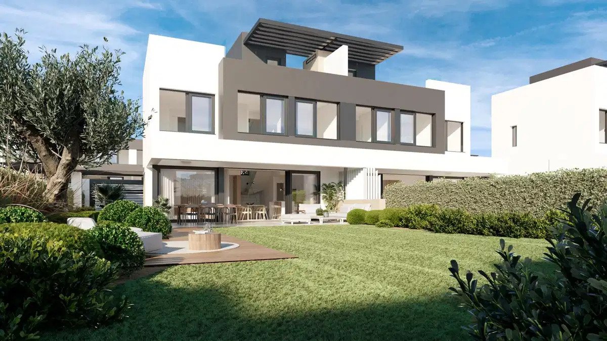 3-Bedroom, 3-Bathroom Contemporary Villas with Private Gardens Near Estepona and Atalaya Golf
