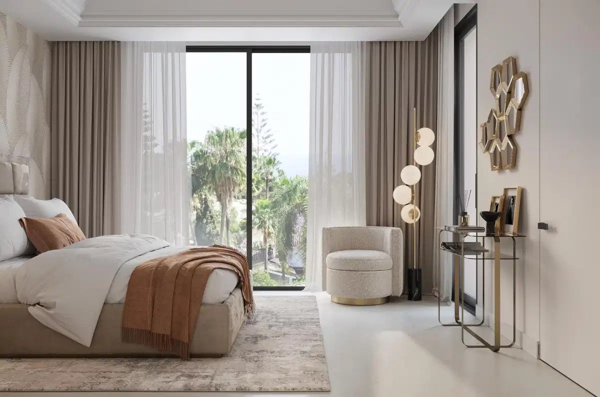 4-Bedroom, 4-Bathroom Luxury Villa with Private Pool, Gym, and Sauna in Marbella